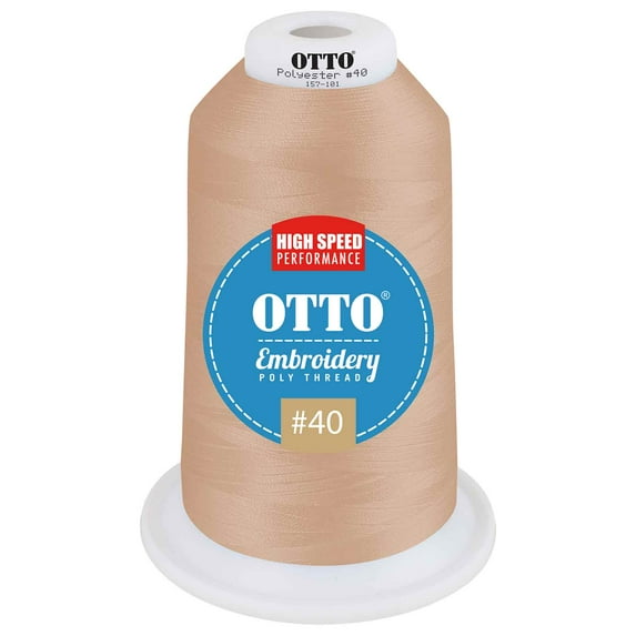 OTTO Embroidery Poly Thread #40 5,500 yd. King Cone