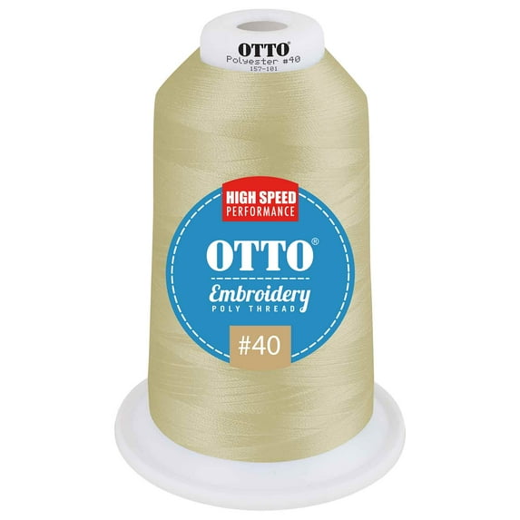 OTTO Embroidery Poly Thread #40 5,500 yd. King Cone