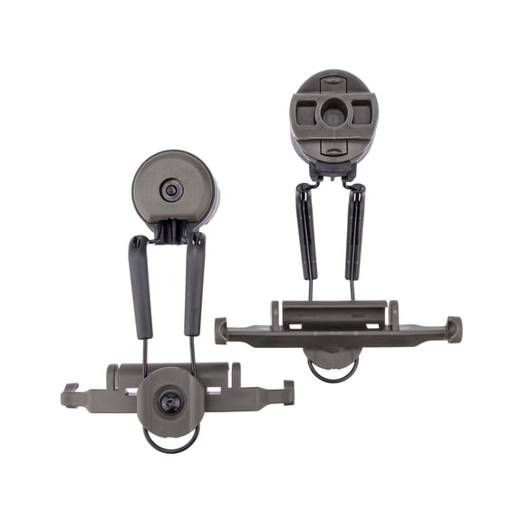 OTTO Engineering NoizeBarrier Helmet Mount, NoizeBarrier TAC, Team Wendy, Olive Drab Green