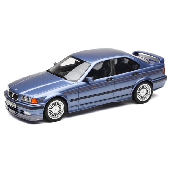 1992 BMW Alpina B6 2.8 Alpina Blue Metallic Limited Edition to 2500 pieces Worldwide 1/18 Model Car by Otto Mobile