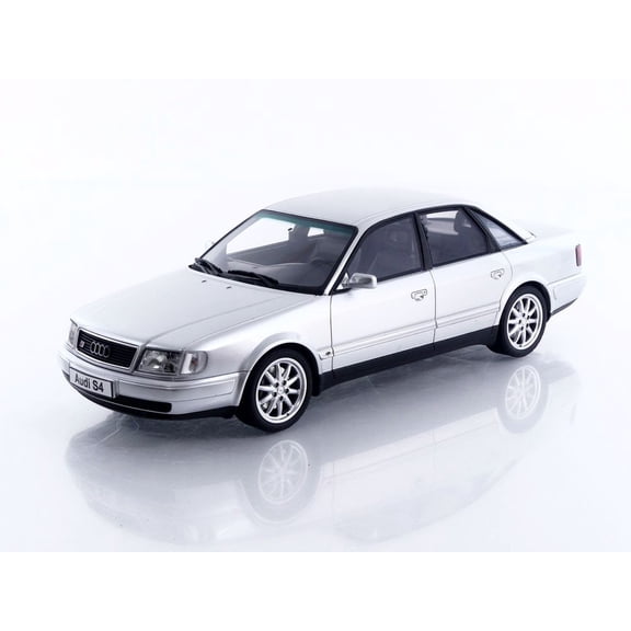 Audi S4 (C4) 4.2 V8 Crystal Silver Metallic Limited Edition to 2000 pieces Worldwide 1/18 Model Car by Otto Mobile