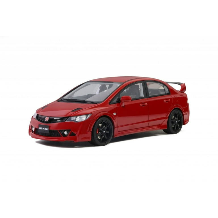 OTTO 1/18 ホンダ シビック 無限 RR FD2 2008 (レッド) OTTO MOBILE 1/18 - HONDA Civic Mugen RR (FD2) - 2008 - Walmart.com