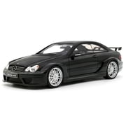 2004 Mercedes-Benz C209 CLK DTM AMG Coupe Obsidian Black Metallic Limited Edition 1/18 Model Car by Otto Mobile