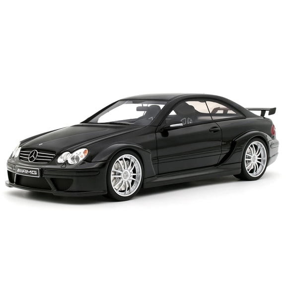 2004 Mercedes-Benz C209 CLK DTM AMG Coupe Obsidian Black Metallic Limited Edition 1/18 Model Car by Otto Mobile