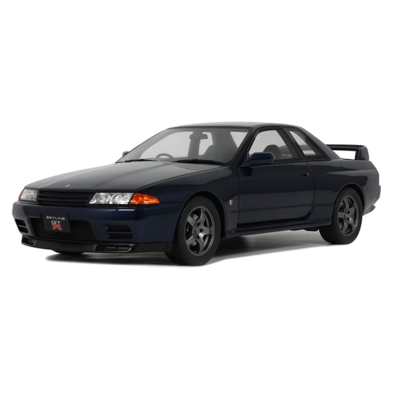 1993 Nissan Skyline GT-R (BNR32) RHD Dark Blue Pearl Limited Edition to 2000 pieces Worldwide 1/18 Model Car by Otto Mobile
