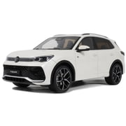 2024 Volkswagen Tiguan E Tsi R-Line Oryx White Pearl Limited Edition to 999 pieces Worldwide 1/18 Model Car by Otto Mobile