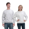 thumbnail image 1 of OTTO CAP 701-301 Unisex Classic Crewneck Sweatshirt, 4XL, Ash, 1 of 1