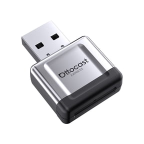 OTTOCAST Mini Gem Wireless CarPlay & Android Auto Adapter for Factory Wired Cars