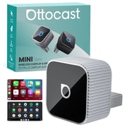 Ottocast 2in1 Wireless CarPlay & Android Auto Adapter, Mini Slim, 2026 Upgrade, Plug & Play, WLAN Dual-Band 2.4G+5G