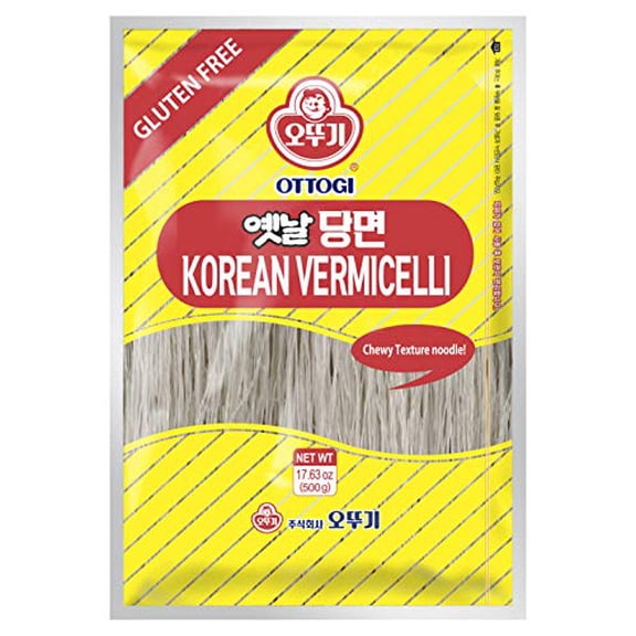 [OTTOGI] Korean Vermicelli Glass Noodle, Sweet Potato Noodles, 100% Sweet Potato