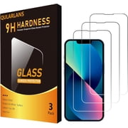 OTTOLIVES 3 Pack for iPhone 14/13/13 Pro Glass Screen Protector 6.1 Inch, 9H Hardness Shock Resistant Tempered Glass HD Ultra Clear