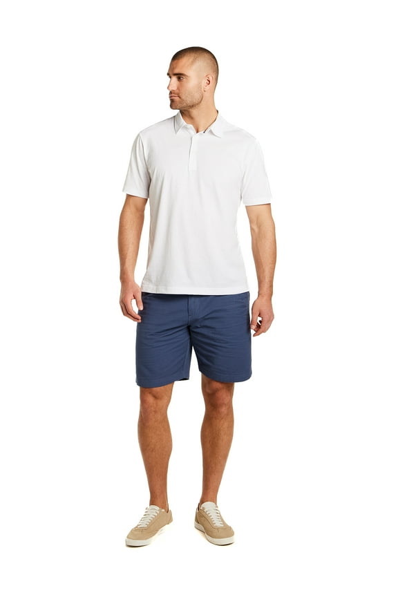 Men's Stretch Ottoman Flat Front Short