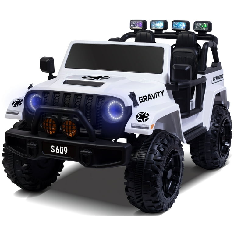 OTTORD Kids Electric Car Truck, 12V Ride on Car, Seater, Remote