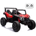 thumbnail image 1 of OTTORD 4-Wheel Drive 4.5 mph 24 V Powered Ride-Ons, Red, 1 of 7