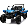 thumbnail image 1 of OTTORD Electric Kids Powered Ride-Ons with LED Lights, Blue, 1 of 8