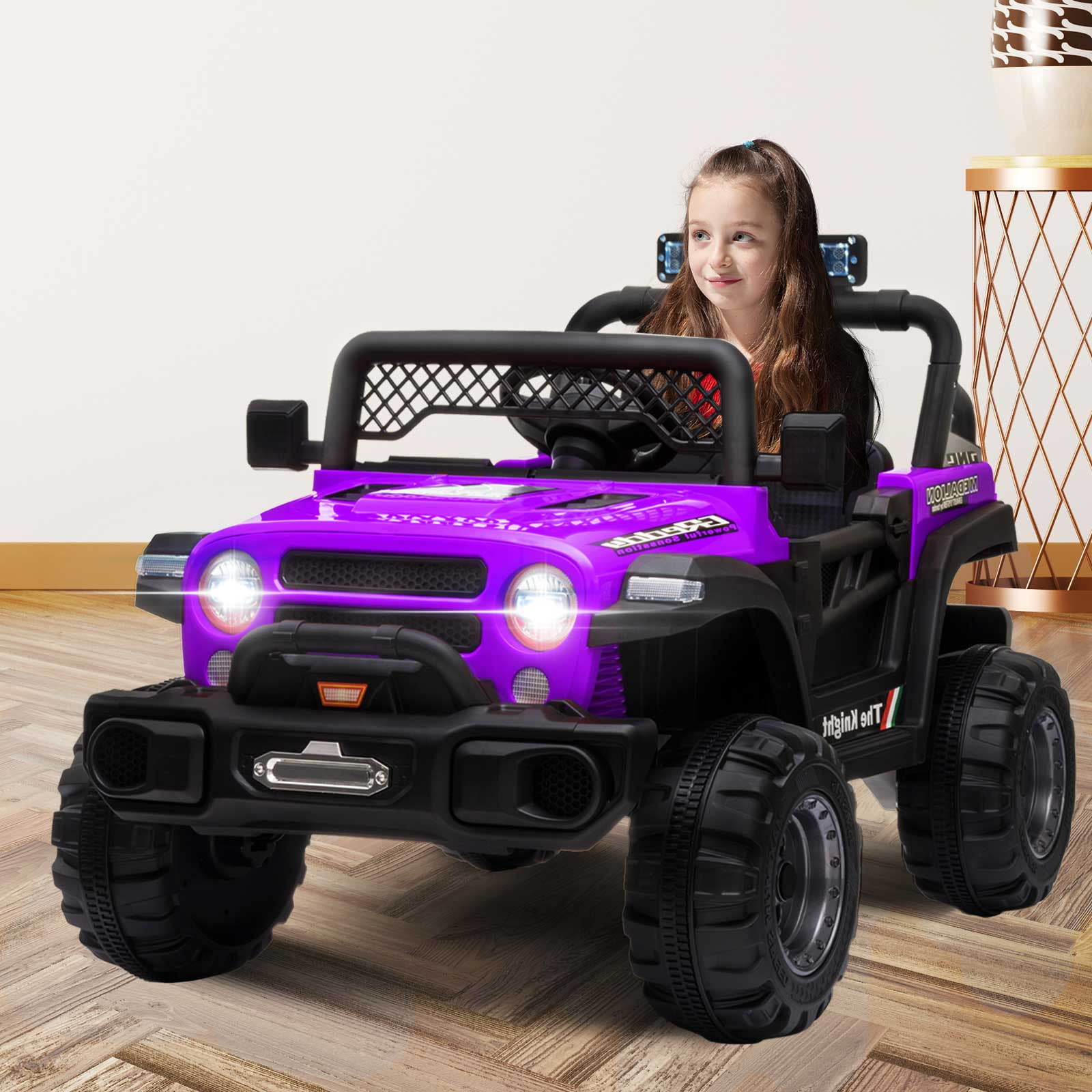 OTTORD Kids Ride on Electric Truck,12V Battery Powered Wheel with ...