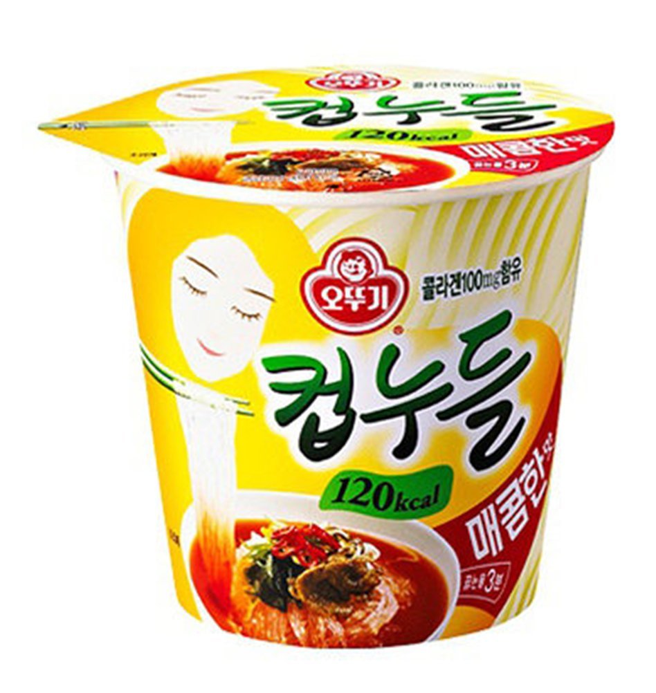 OTTUGI Korean Instant diet ramen low calories 120kcal diet snack,hot