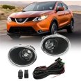 thumbnail image 1 of OTTULUR 1 Pair Left and Right Side Front Bumper Fog Lights Replacement for Nissan Rogue Sport 2017 2018 LF-RGE17SPCOEM-HZ, 1 of 7