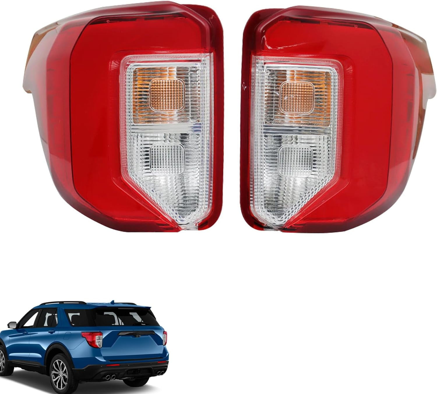 Jeep Patriot Led Tail Lights Pair Of Tail Lights For 2008-2017 Jeep Patriot – 2-Hole Version, Chrome Housing, Red Lens, Incandescent Bulbs Included Jeep Gladiator Tail Light Cover - Foto 5