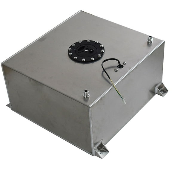 OTTULUR 15 Gallon/57L Racing Drift Fuel Cell Tank+Level Sender Aluminum