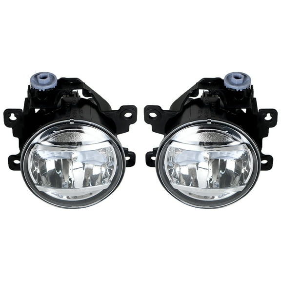 OTTULUR 2Pcs Fog Lights Assembly Replacement for 2022 Honda Civic Clear Lens with Bulbs Switch Wiring Fog Light Kit Left+Right Side (Passenger & Driver Side)