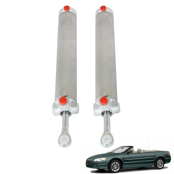 OTTULUR 2Pcs Passenger Drivers Side Convertible Top Hydraulic Cylinders Piston Lift Arms Replacement for 1999-2006 Sebring