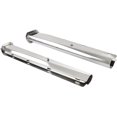 thumbnail image 2 of LEAVAN 30 Inch Stainless Steel Straight Mud Flap Hanger 2.5 Inch Bolt For Semi Truck Chrome 2 of 6