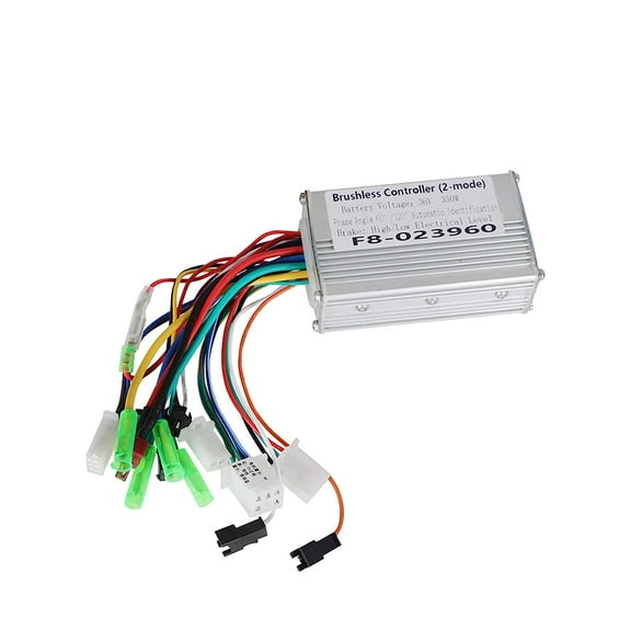 OTTULUR 36V 350W E-Bike Brushless Motor Controller DC Replacement for Electric Bicycle Scooter