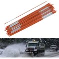 thumbnail image 1 of OTTULUR 50-Pack 48Inch Driveway Markers Snow Stakes 5/16Inch Diameter Orange Reflective Markers Fiberglass Poles with Reflective Tape for Easy Visibility at Night, 1 of 6