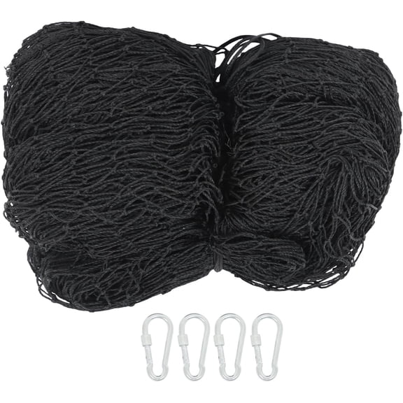OTTULUR Baseball Fence, 15Ft * 30Ft Softball Net Fence, Polyethylene Material Baseball Net, Comes with Fixed Hooks, Used for Baseball Training, Outdoor Sports