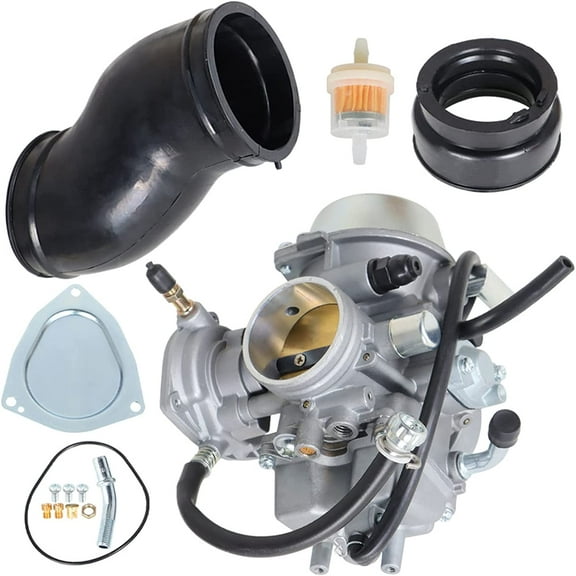 OTTULUR Carburetor and Intake Manifold Boot Replacement for Grizzly 600 1998 1999 2000 2001