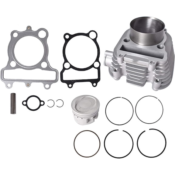 OTTULUR Cylinder Gasket Set Piston Replacement for Yamaha Timberwolf Bear Tracker Yamaha Moto-4 250 4BD-11310-01-00 93450-17044-00