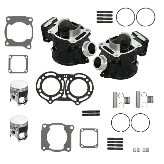 OTTULUR Cylinder Piston Gasket Top End Kit Fit For Yamaha Banshee 350 YFZ350 1987-2006