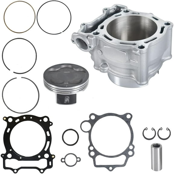 OTTULUR Cylinder Piston Gasket Top End Kit Set Rebuild Kit Replacement for Yamaha YFZ450 95mm 2004-2009