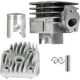 thumbnail image 1 of OTTULUR Cylinder Piston Top End Kit Replacement for 50 2004-2007 50 2001-2003 50cc, 1 of 7
