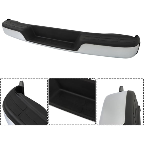 OTTULUR Automotive Front Bumper for 1996-2023 Chevy Express / GMC Savana Van Chrome