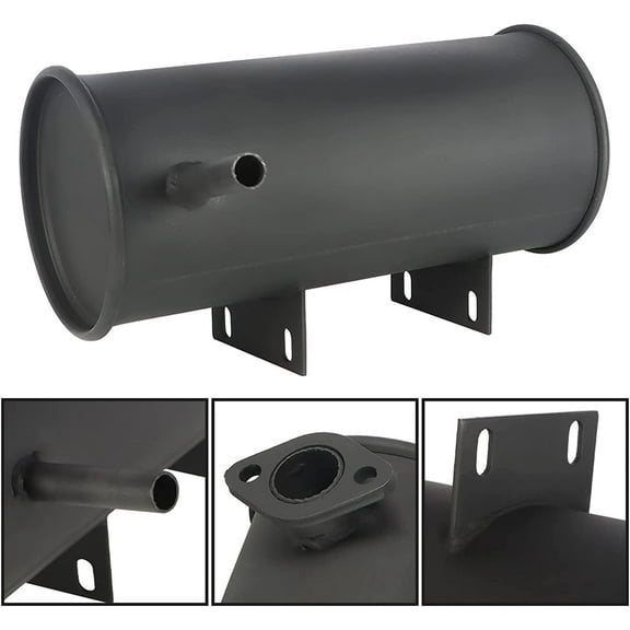 OTTULUR Fits For EZGO (1976-1987) 2 Cycle Golf Cart Muffler 14396-G1 15460-G1 16547-G1
