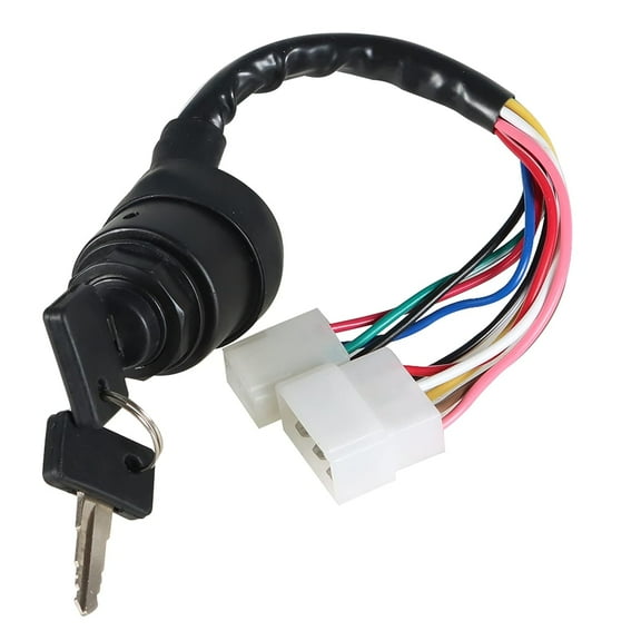 OTTULUR Golf Cart Ignition Switch with Keys Replacement for Golf Cart G1 1979-1989 J17-82508-20