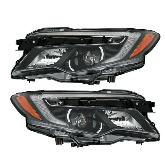 OTTULUR Headlights Assembly Replacement for 2016-2022 Pilot ELITE /2019-2021 Passport/2017-2020 Ridgeline Headlamp Left Driver and Right Passenger Side Replacement for 33100-TG7-A21 33150-TG7-A21