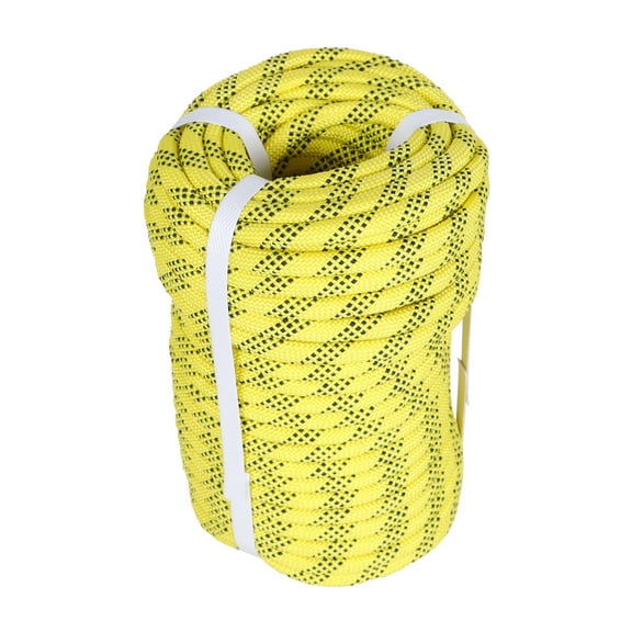 OTTULUR NEW 3/8 Inch Braided Polyester Rope 100Ft Rigging Rope Tensile Strength 3520Lbs