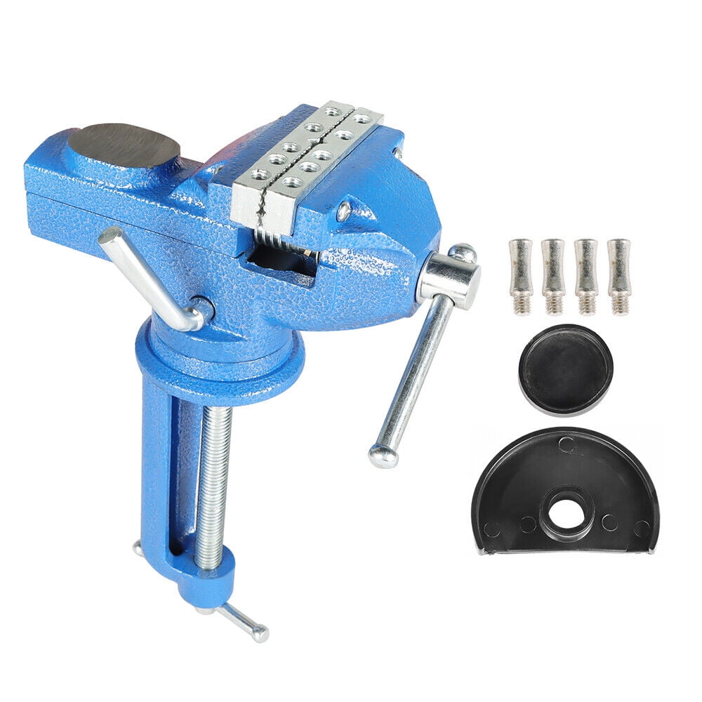 OTTULUR New Bench Vise With Clamp Post Universal 3 Inch Bench Clamps ...