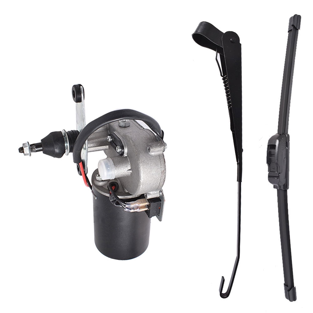 OTTULUR New UTV 12V Electric Windshield Wiper Motor Kit for Polaris RZR