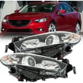 thumbnail image 1 of OTTULUR Replacement for Mazda 6 2014 2015 2016 2017 Halogen Model Projector Headlight Headlmap Headlight Assembly Left and Right Side, 1 of 5