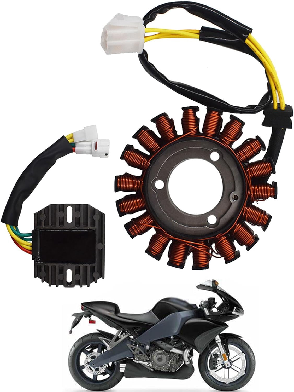 はやぶさ様　確認用 組み立て済みクランクケースカバー Compatible With Suzuki For For