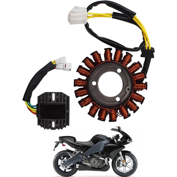 OTTULUR Stator Coil Voltage Regulator Rectifier Kit Replacement for GSXR600 GSXR750 2006-2016