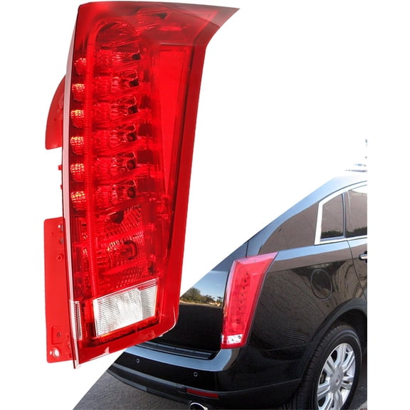 OTTULUR Tail Light Right Passenger Side Rear Taillight Assembly Replacement for 2010-2016 Cadillac SRX Factory Style GM2801255 22774015