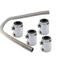 thumbnail image 1 of OTTULUR Universal 48" Stainless Steel Radiator Flexible Coolant Water Hose with Caps Kit, 1 of 8