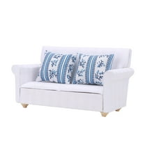 OTVIAP 1/12 Dollhouse Miniature Sofa Set Living Room Furniture Accessories,Mini Sofa, Dollhouse Furniture