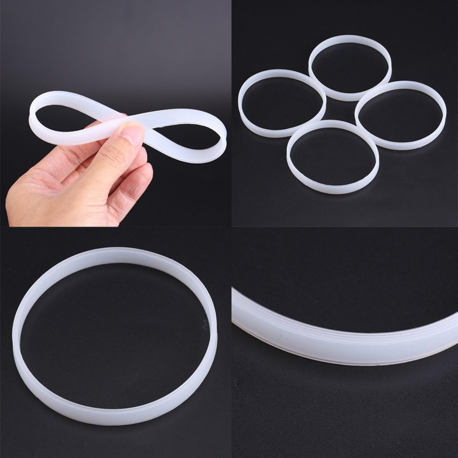 OTVIAP 10cm White Rubber Sealing Oring Gasket for Ninja Juicer Blender Replacement Seals