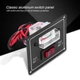 thumbnail image 1 of OTVIAP 12 Volt Voltmeter Battery Test Switch Dual Test Meter/Gauge for Boat Marine Caravan, Voltmeter Battery Test, Battery Test Meter, 1 of 8